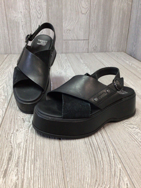 Sorel Platform Sandals Size 8